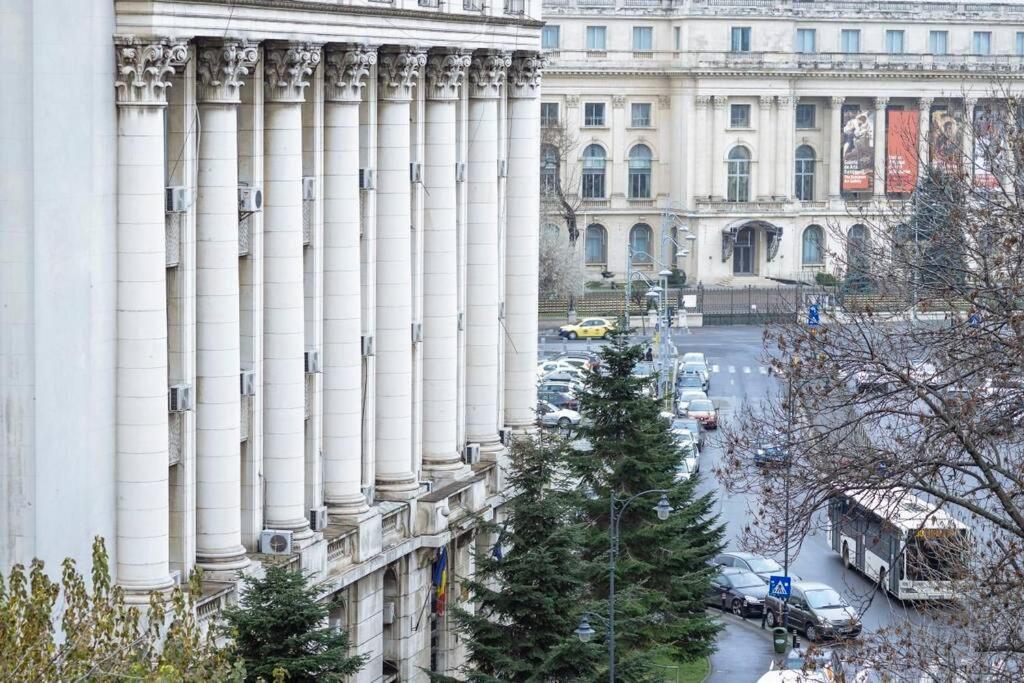 Appartement La dame bleue à Bucarest Extérieur photo