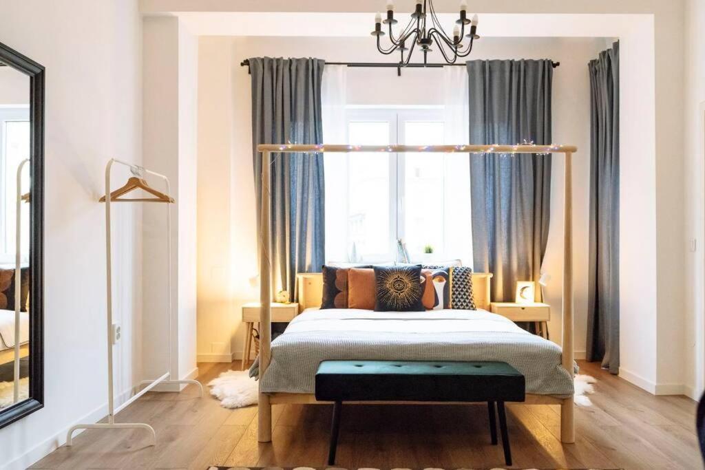 Appartement La dame bleue à Bucarest Extérieur photo
