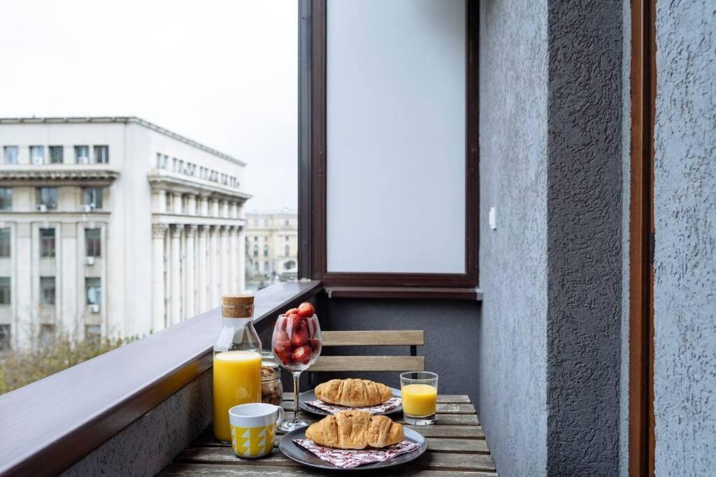 Appartement La dame bleue à Bucarest Extérieur photo